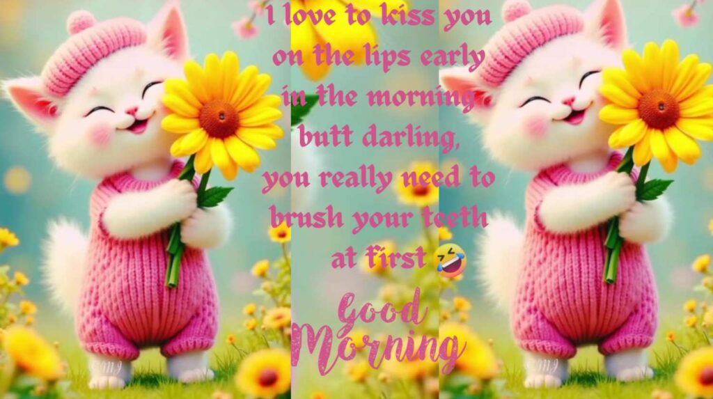 funny good morning message