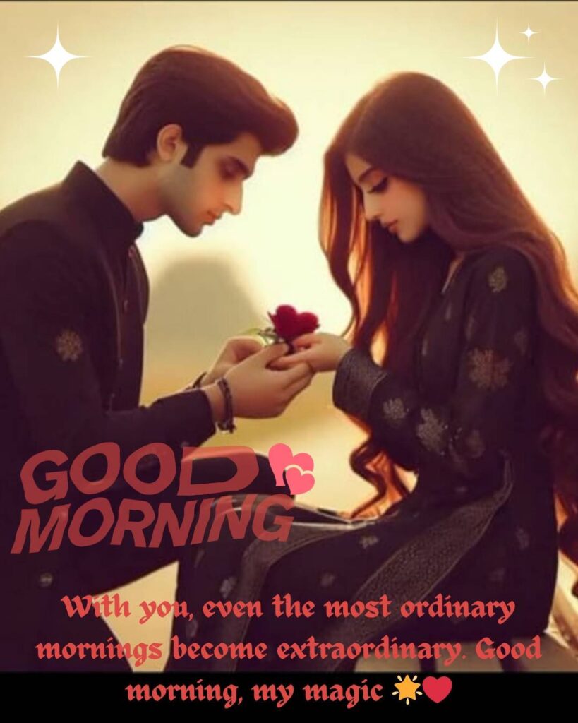 Romantic Good Morning Message for Her/Him/your love. 4 sweet good morning message for her